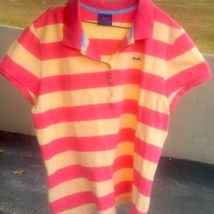 Le Tigre striped polo shirt